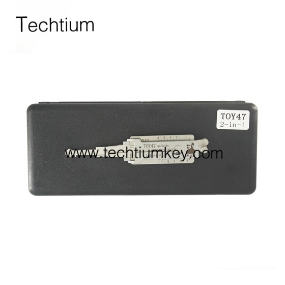 TOY47 Lishi 2 in 1 lock pick decoder for Renault